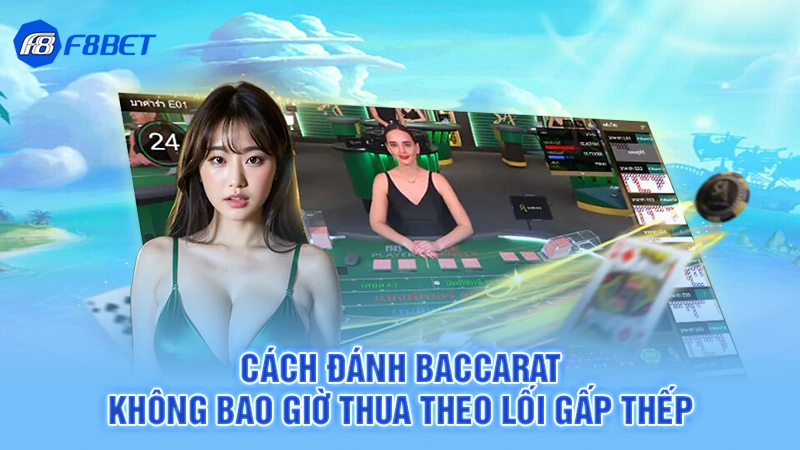 Cách Đánh Baccarat F8BET 3 Cách đánh baccarat không bao giờ thua theo lối gấp thếp